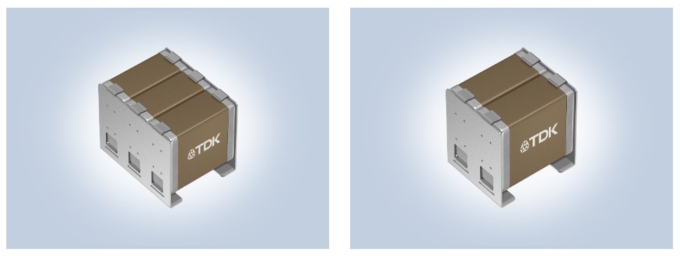 Multilayer Ceramic Capacitors: TDK expands inline structure and low-resistance type MEGACAP MLCCs with metal frames for automotive