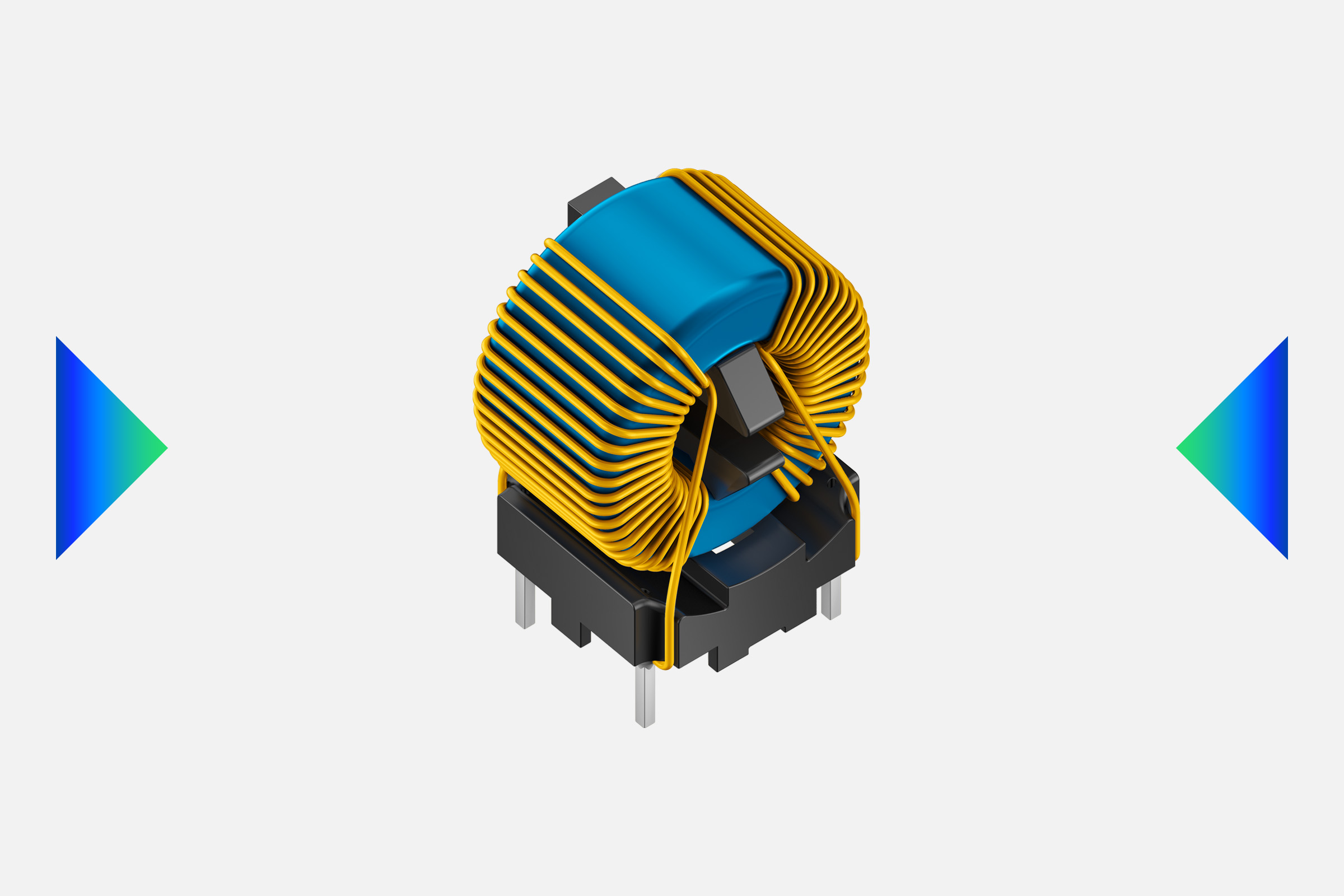 TDK enables compact 1250 V DC converter designs with a new high-voltage common-mode choke